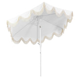 Gavin 9 ft. Classic Cottage Tassel Market Patio Umbrella
