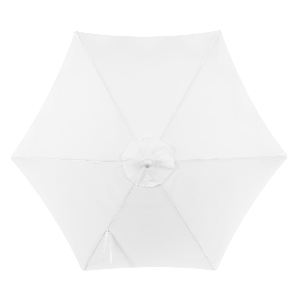 Gavin 9 ft. Classic Cottage Tassel Market Patio Umbrella