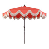 Gavin 9 ft. Classic Cottage Tassel Market Patio Umbrella