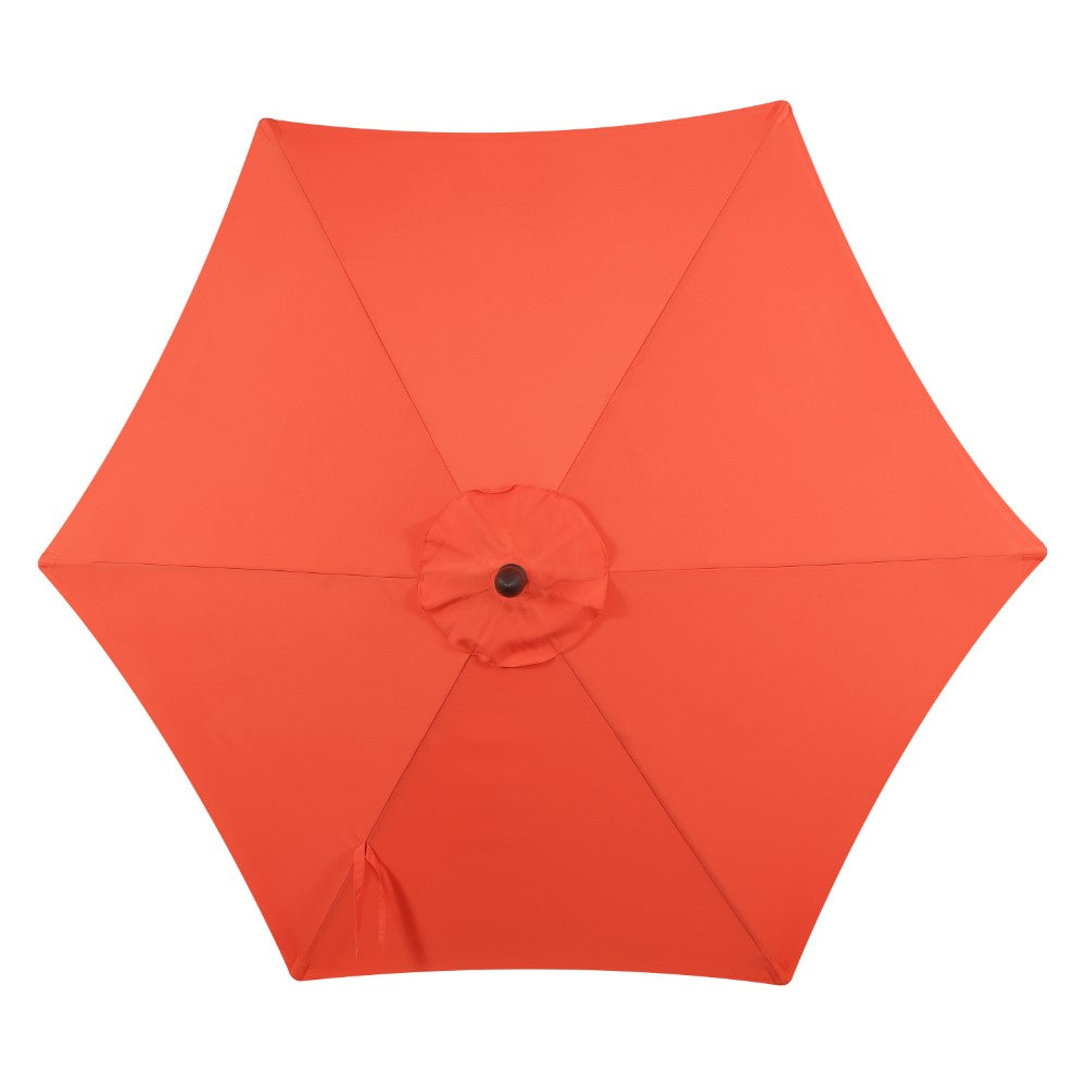Gavin 9 ft. Classic Cottage Tassel Market Patio Umbrella