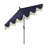 Gavin 9 ft. Classic Cottage Tassel Market Patio Umbrella