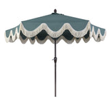 Gavin 9 ft. Classic Cottage Tassel Market Patio Umbrella