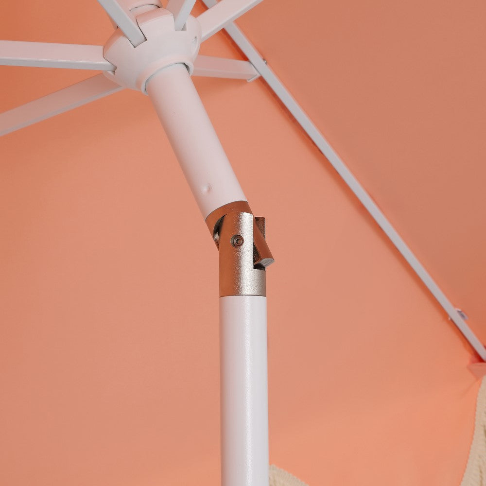 Gavin 9 ft. Classic Cottage Tassel Market Patio Umbrella