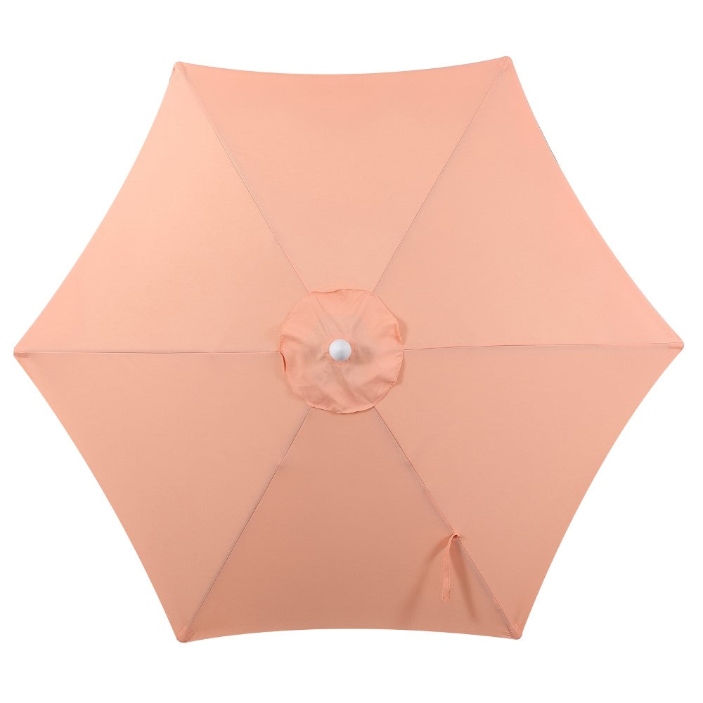 Gavin 9 ft. Classic Cottage Tassel Market Patio Umbrella