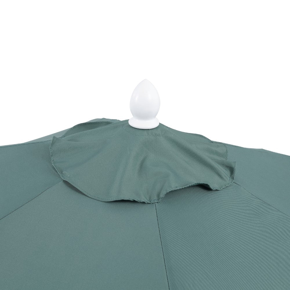 Gavin 9 ft. Classic Cottage Tassel Market Patio Umbrella