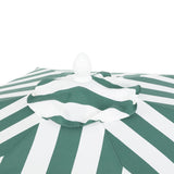 Gavin 9 ft. Classic Cottage Tassel Market Patio Umbrella