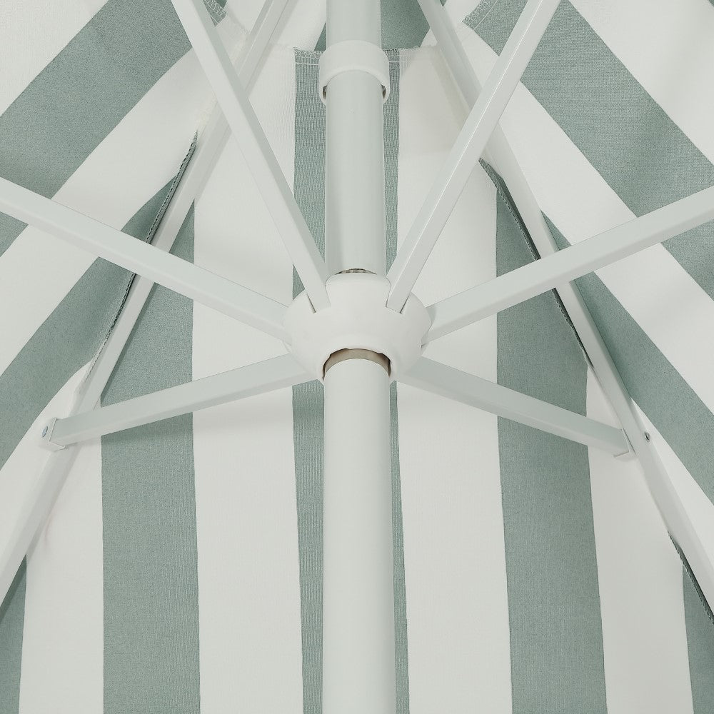 Gavin 9 ft. Classic Cottage Tassel Market Patio Umbrella