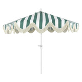 Gavin 9 ft. Classic Cottage Tassel Market Patio Umbrella