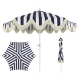 Gavin 9 ft. Classic Cottage Tassel Market Patio Umbrella