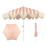 Gavin 9 ft. Classic Cottage Tassel Market Patio Umbrella