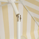 Gavin 9 ft. Classic Cottage Tassel Market Patio Umbrella