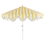 Gavin 9 ft. Classic Cottage Tassel Market Patio Umbrella