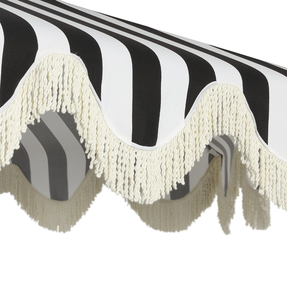 Gavin 9 ft. Classic Cottage Tassel Market Patio Umbrella