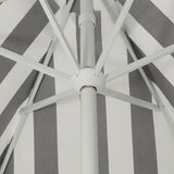Gavin 9 ft. Classic Cottage Tassel Market Patio Umbrella
