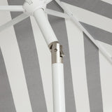 Gavin 9 ft. Classic Cottage Tassel Market Patio Umbrella