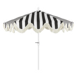 Gavin 9 ft. Classic Cottage Tassel Market Patio Umbrella