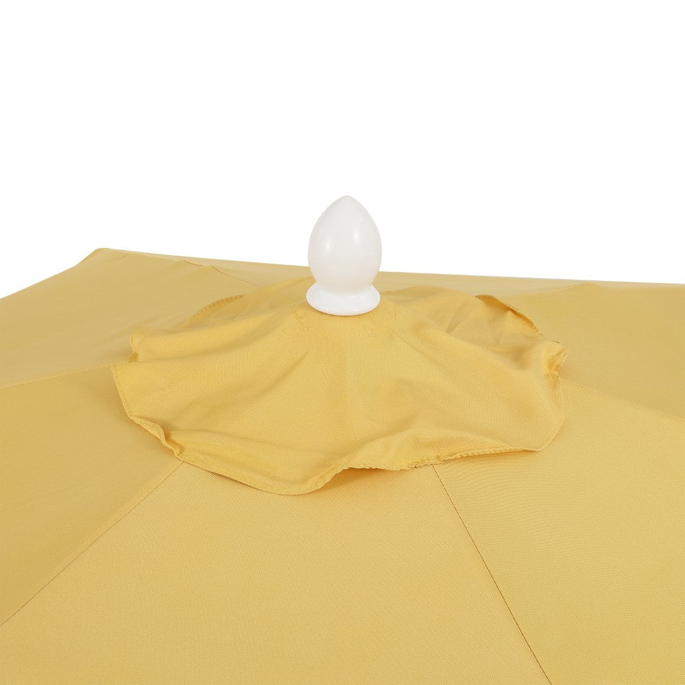 Gavin 9 ft. Classic Cottage Tassel Market Patio Umbrella