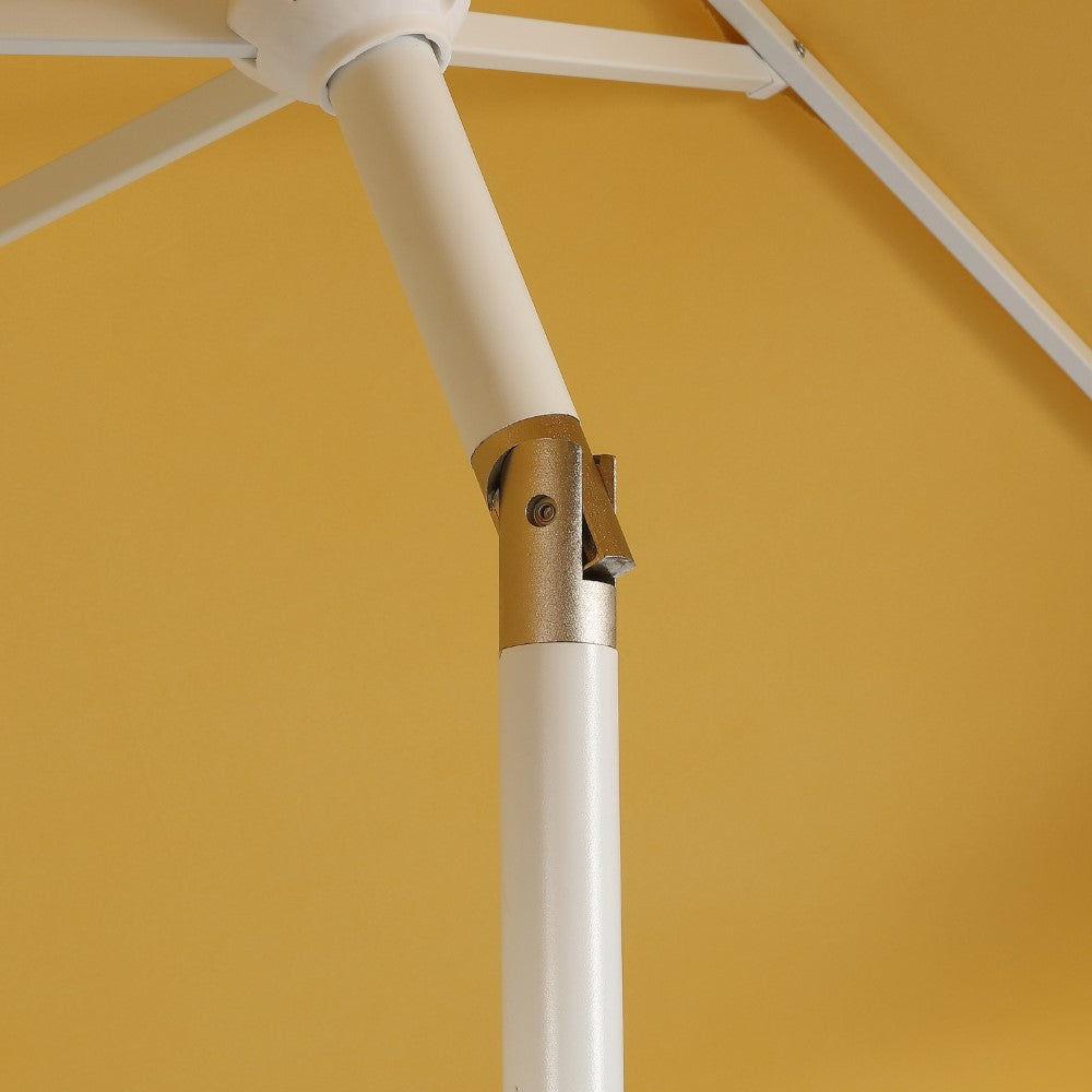 Gavin 9 ft. Classic Cottage Tassel Market Patio Umbrella