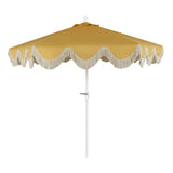 Gavin 9 ft. Classic Cottage Tassel Market Patio Umbrella