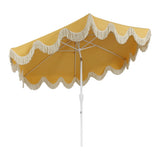 Gavin 9 ft. Classic Cottage Tassel Market Patio Umbrella