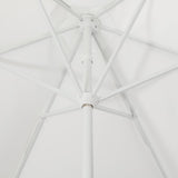 Gavin 9 ft. Classic Cottage Tassel Market Patio Umbrella