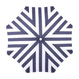 Juniper 6.5 ft. Classic Cottage Fringe Tassel Market Beach Umbrella