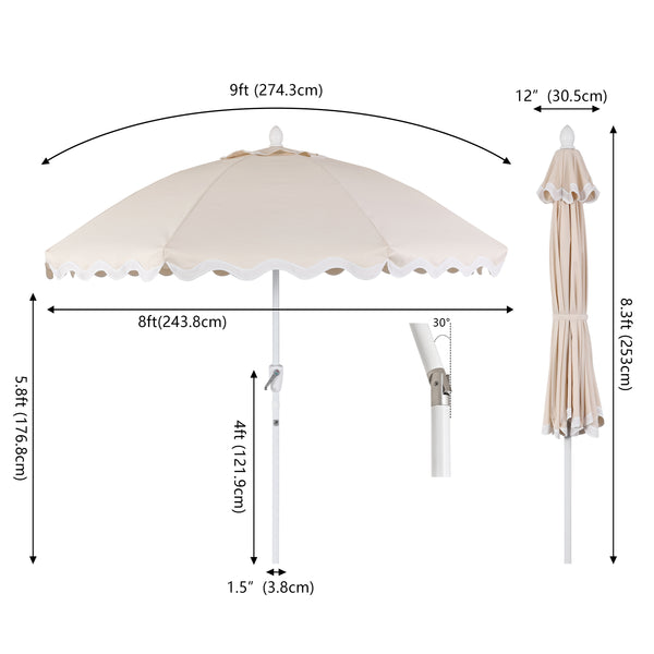Dimension Image Cream/White