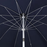Maple 8 ft. Classic Coastal Scalloped Lotus Pagoda Market Patio Umbrella with Auto-Tilt Crank Wind Vent and UV Protection