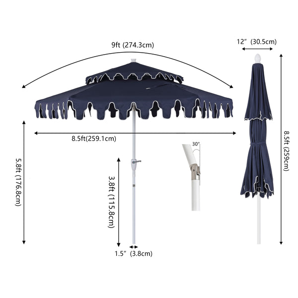 Dimension Image Navy/White