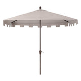 Ditto 9 ft. Classic MidCentury Rectangular Half Market Patio Umbrella