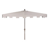 Ditto 9 ft. Classic MidCentury Rectangular Half Market Patio Umbrella