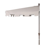 Ditto 9 ft. Classic MidCentury Rectangular Half Market Patio Umbrella