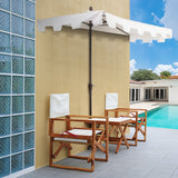 Ditto 9 ft. Classic MidCentury Rectangular Half Market Patio Umbrella