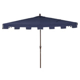 Ditto 9 ft. Classic MidCentury Rectangular Half Market Patio Umbrella
