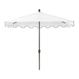 Ditto 9 ft. Classic MidCentury Rectangular Half Market Patio Umbrella