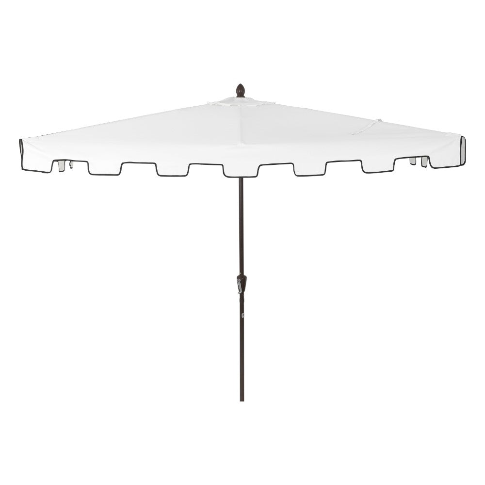 Ditto 9 ft. Classic MidCentury Rectangular Half Market Patio Umbrella