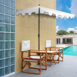 Ditto 9 ft. Classic MidCentury Rectangular Half Market Patio Umbrella