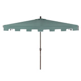 Ditto 9 ft. Classic MidCentury Rectangular Half Market Patio Umbrella