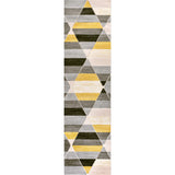 Unique Retro Diamonds Geometric Area Rug