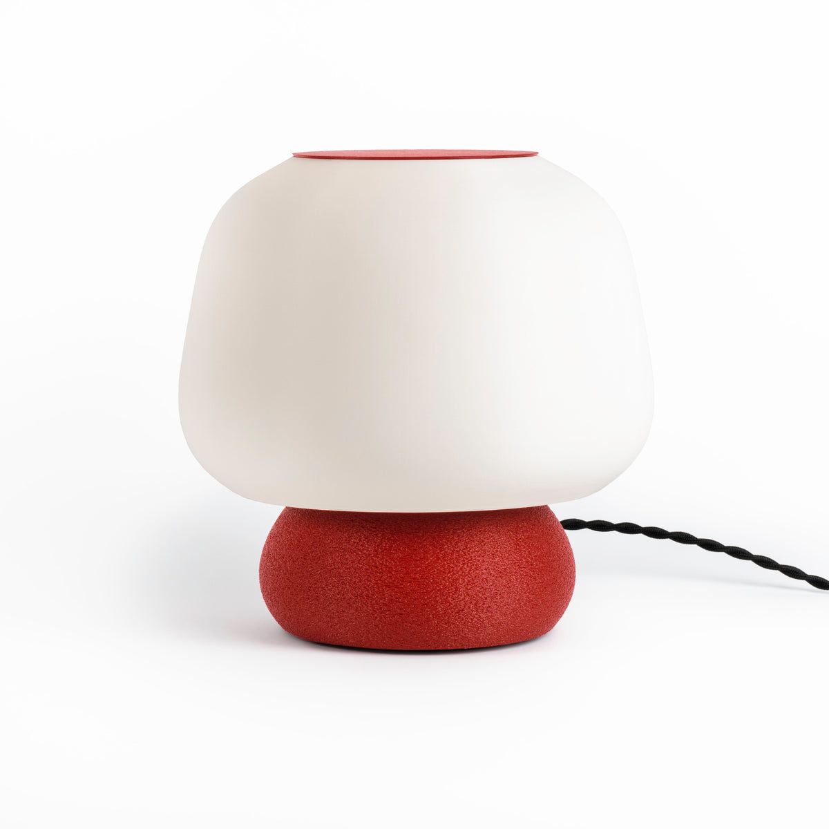 Green Modern Classic Plant-Based PLA 3D Printed Dimmable LED Table Lamp
