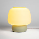 Green Modern Classic Plant-Based PLA 3D Printed Dimmable LED Table Lamp