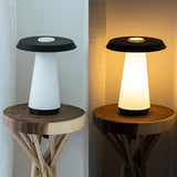 Nordic 12.25" Mid-Century Minimalist Plant-Based PLA 3D Printed Dimmable LED Table Lamp