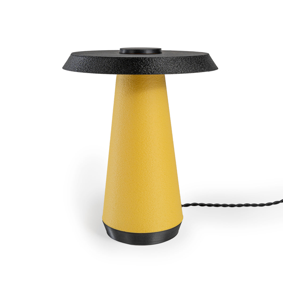 Nordic 12.25" Mid-Century Minimalist Plant-Based PLA 3D Printed Dimmable LED Table Lamp