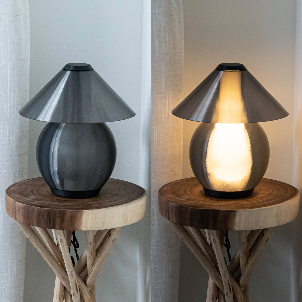 Buddy 13" Modern Contemporary Plant-Based PLA 3D Printed Dimmable LED Table Lamp