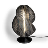 Swedish 13.5" Mid-Century Coastal Plant-Based PLA 3D Printed Dimmable LED Table Lamp
