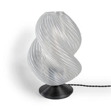 Swedish 13.5" Mid-Century Coastal Plant-Based PLA 3D Printed Dimmable LED Table Lamp