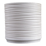 Ripple MidCentury Modern Indoor Ripple Eco-Friendly 3D Printed Planters with Drainage