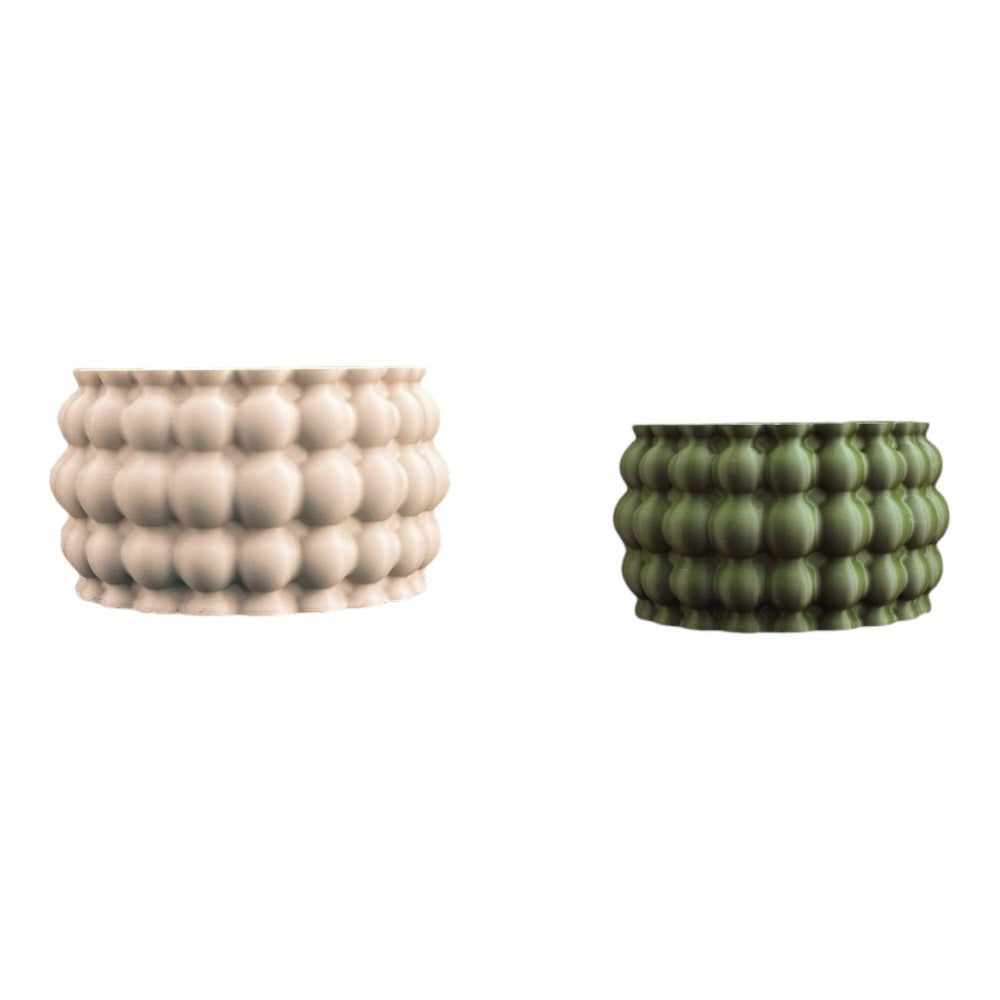 h&m bubble plant pot Decor Contemporary MidCentury Indoor Bubble Pattern Eco-Friendly 3D Printed Planters with Drainage