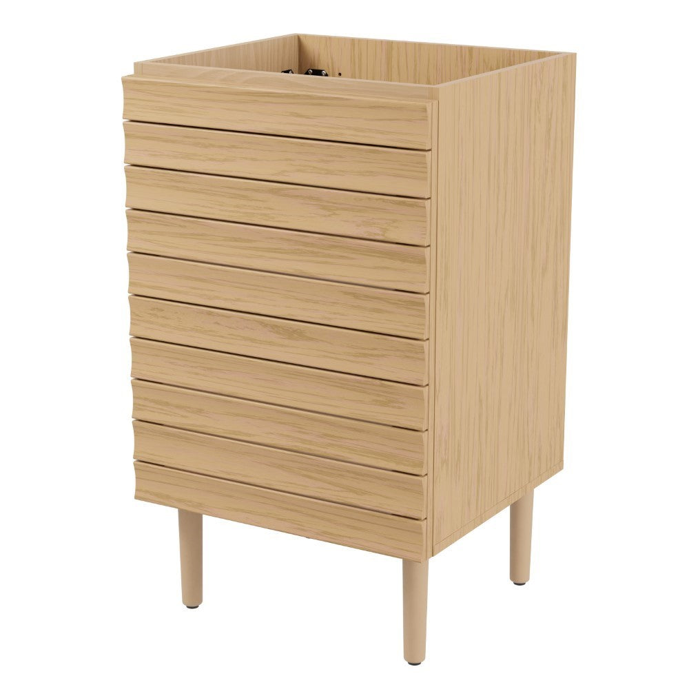 Daniel Modern 2-Shelf Bath Vanity Cabinet (Sink Basin not Included)
