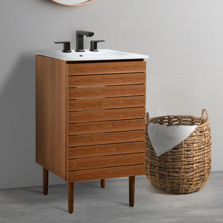 Daniel Modern 2-Shelf Bath Vanity Cabinet (Sink Basin not Included)